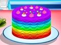 Spiel Regenbogenkuchen kochen  Online
