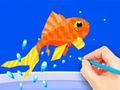 Spiel Malbuch: Fisch  Online