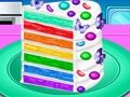 Spiel Machen Sie einen Regenbogen-Konfetti-Kuchen Online Spiel Machen Sie einen Regenbogen-Konfetti-Kuchen Online