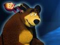 Spiel Mascha und der Bär – versteckte Sterne  Online