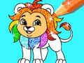 Spiel Malbuch: Löwe  Online
