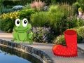 Spiel Flucht aus dem Froschgarten  Online
