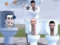 Spiel Skibidi Toilette versteckte Sterne  Online