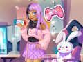 Spiel E-Gamer-Teenager-Stil  Online