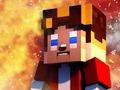 Spiel Blockige Feuerwelt  Online
