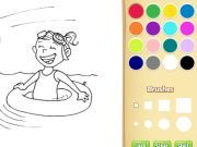Spiel Sommer Malbuch für Kinder Online
