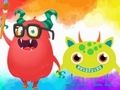 Spiel Malbuch: Monster 2  Online
