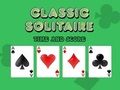 Spiel Klassisches Solitaire: Zeit und Punkte  Online