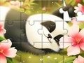 Spiel Puzzle: Schlafender Panda  Online