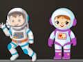 Spiel Galaktische Suche – Finden Sie den Astronauten Glenn  Online