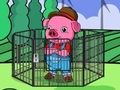 Spiel Niedliche Schweinemann-Flucht  Online