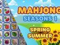 Spiel Mahjong Jahreszeiten 1 Frühling Sommer  Online