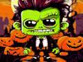 Spiel Franky & Vampir Halloween-Puzzle  Online