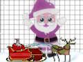 Spiel Einfacher Weihnachtsmann zum Ausmalen  Online
