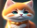 Spiel Süßes Katzenpuzzle  Online