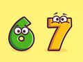 Spiel Malbuch: Nummer 6-7  Online