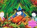 Spiel Puzzle: Frohes Erntedankfest  Online