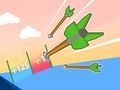 Spiel Pfeilfest fliegen  Online
