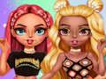 Spiel Regenbogen-Mädchen-Anzieh-Herausforderung  Online