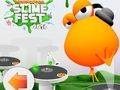 Spiel Nickelodeon Slime Fest: Überspringen Sie einen Schlag Online