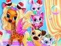 Spiel Haustierpflege-Blasenparty  Online