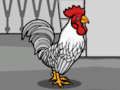 Spiel Retten Sie die White-Rooster-Familie  Online