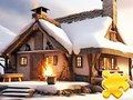 Spiel Puzzle: Schneehaus  Online