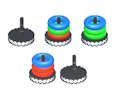 Spiel Hoop Stack Brain Puzzle-Spiel  Online