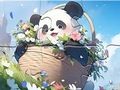 Spiel Puzzle: Deckenpanda  Online
