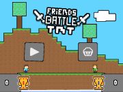 Spiel Freunde kämpfen gegen TNT  Online