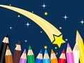 Spiel Malbuch: Sternschnuppe  Online