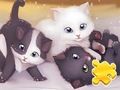 Spiel Puzzle: Katzen spielen  Online