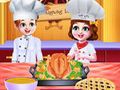 Spiel Chefkoch Zwillinge Thanksgiving-Dinner kochen  Online