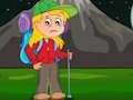 Spiel Helfen Sie dem Trekking-Mädchen  Online