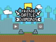Spiel Freunde kämpfen um Diamanten  Online
