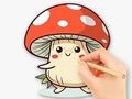 Spiel Malbuch: Pilz  Online