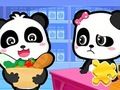 Spiel Puzzle: Baby-Panda-Supermarkt  Online