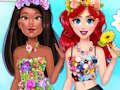 Spiel Prinzessinnen-Blumen-Mode-Look  Online