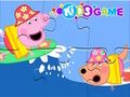 Spiel Puzzle: Peppa Pig Seesegeln  Online