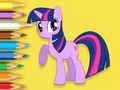 Spiel Malbuch: Kleines Pony  Online