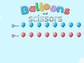 Spiel Luftballons und Scheren  Online
