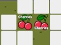 Spiel Gedächtnis und Wortschatz von Früchten  Online