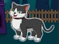 Spiel Halloween-Smiley-Katzenflucht  Online