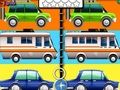 Spiel Cartoon-Autos erkennen den Unterschied  Online