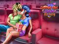 Spiel Gepunktetes Mädchen-Kino-Flirten  Online