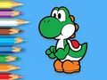 Spiel Malbuch: Yoshi Fishing Time  Online