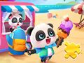 Spiel Puzzle: Baby-Panda-Eiswagen  Online