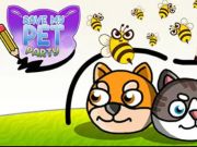 Spiel Rette meine Haustierparty  Online