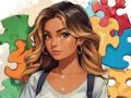 Spiel Schiebe-Anime-Puzzle  Online