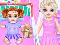 Spiel Tag der Fürsorge für die kleine Elsa  Online